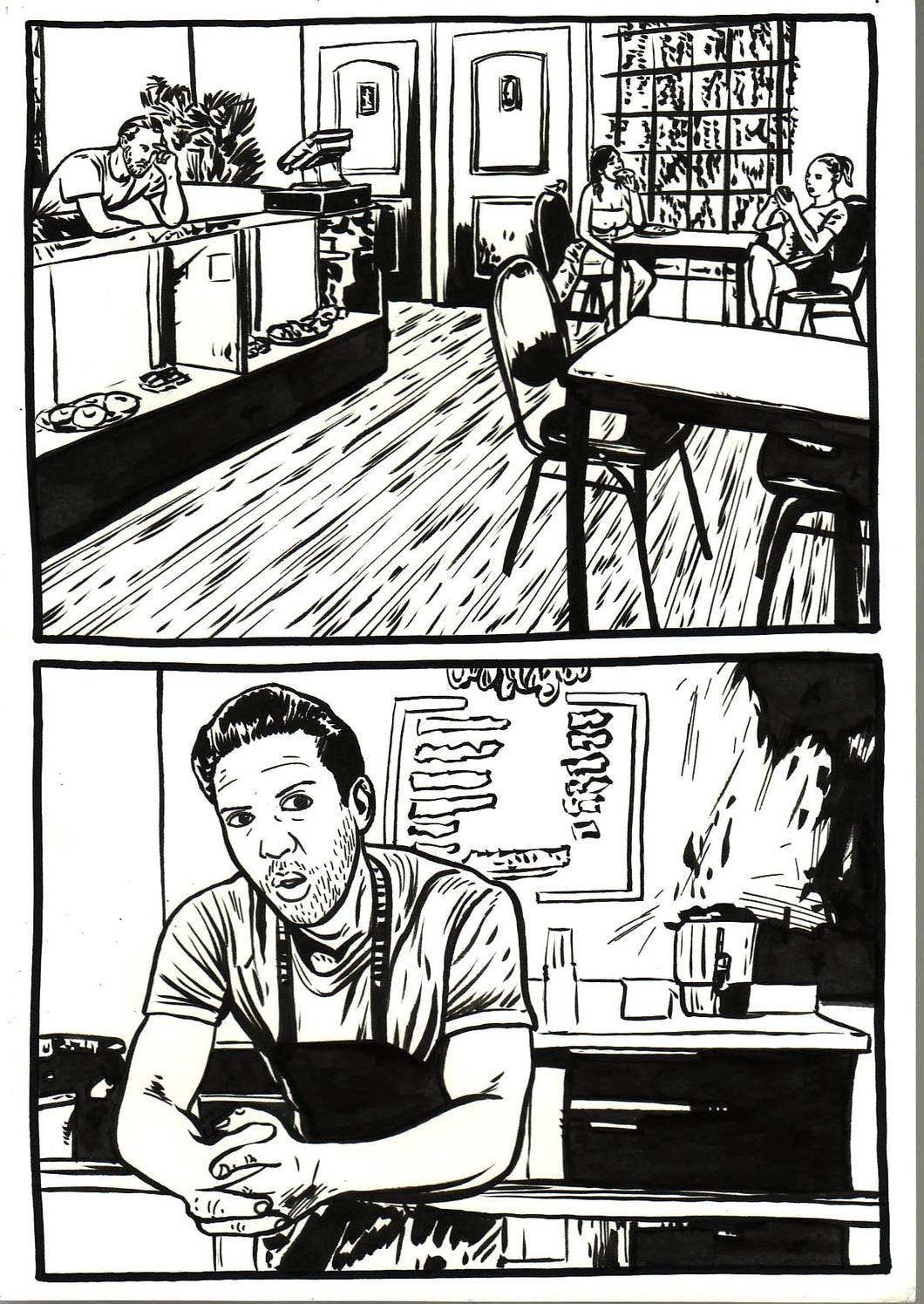 Lethal Desire #2 - Page 1 - Original Art