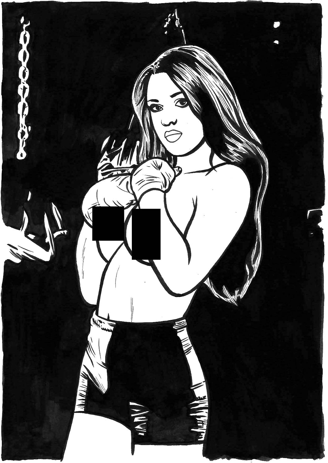 Lethal Desire Pin-Up Book #2 - Page 1 - Original Art