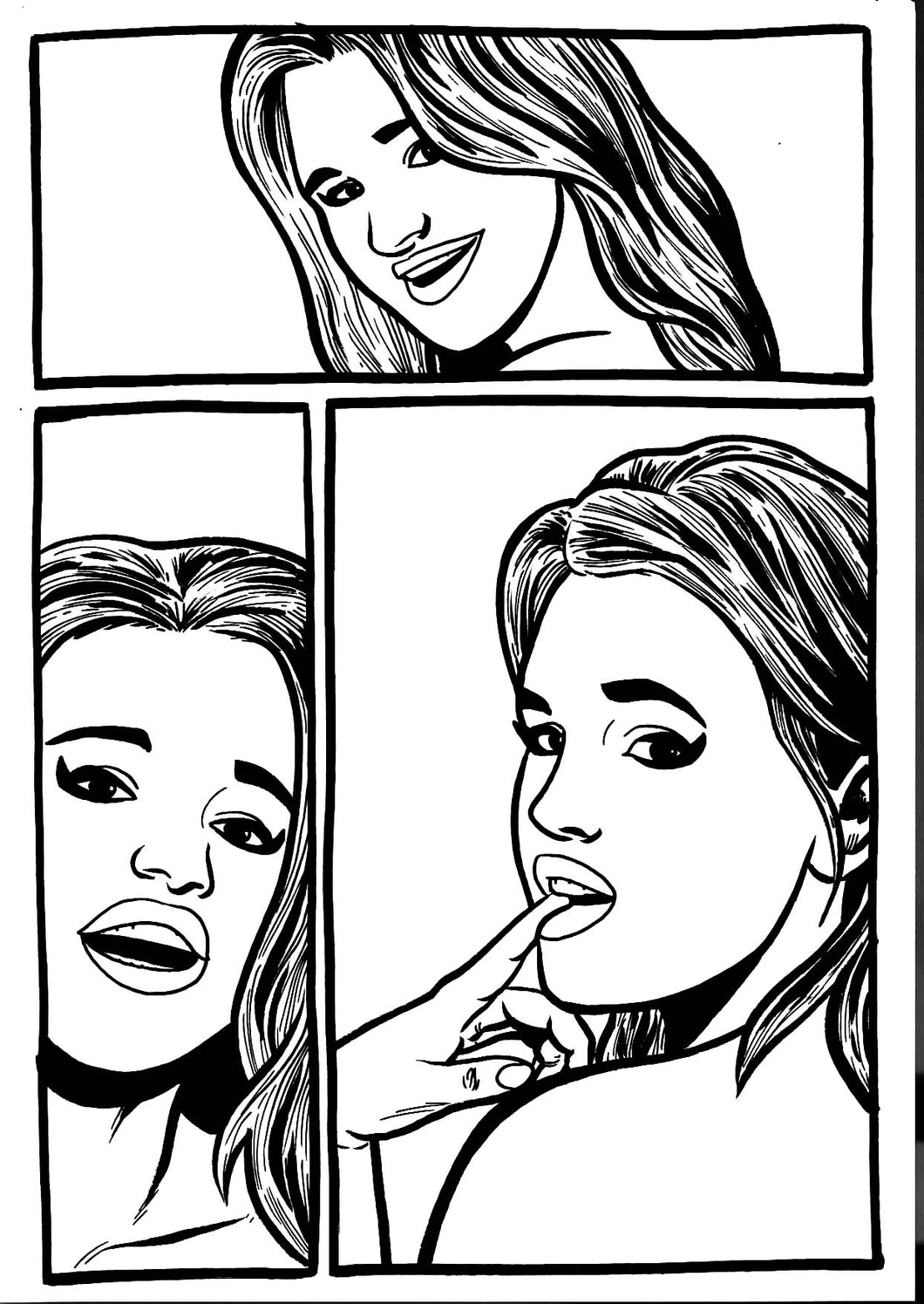 O #1 - Page 1 - Original Art