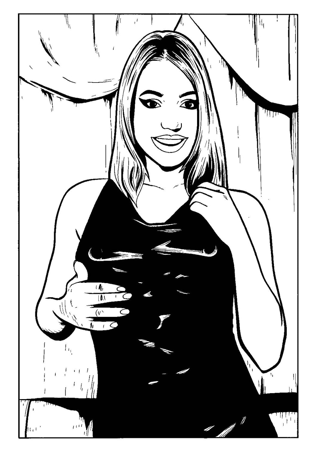 Model Behavior #3 - Page 19 - Original Art