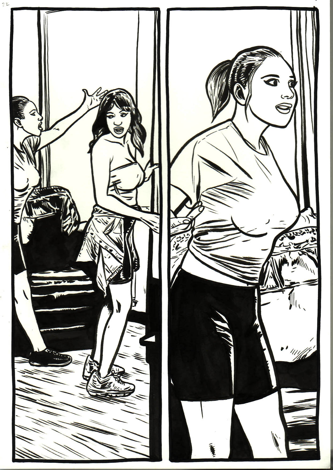 Lethal Desire #2 - Page 20 - Original Art