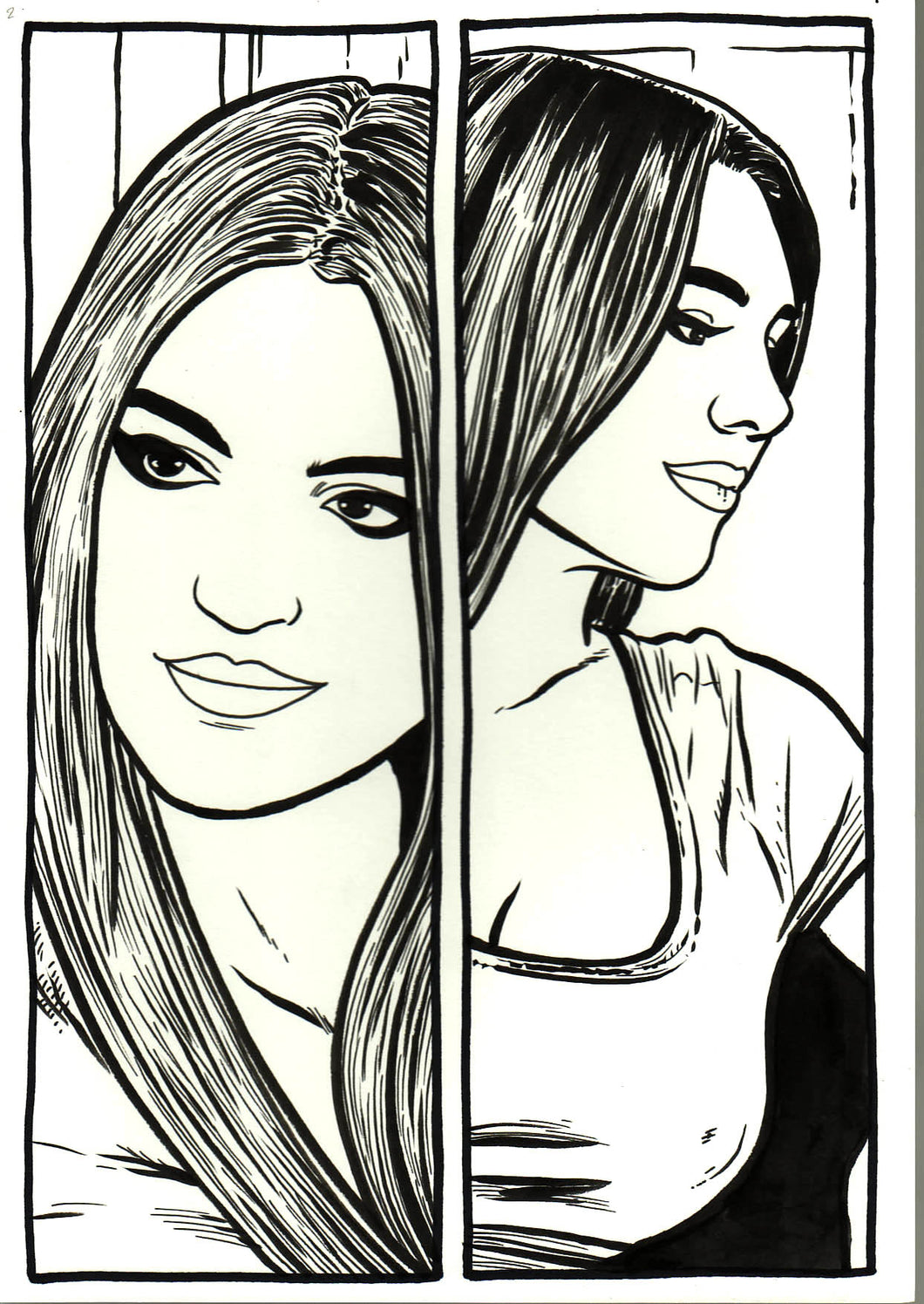 Lethal Desire #1 - Page 21 - Original Art