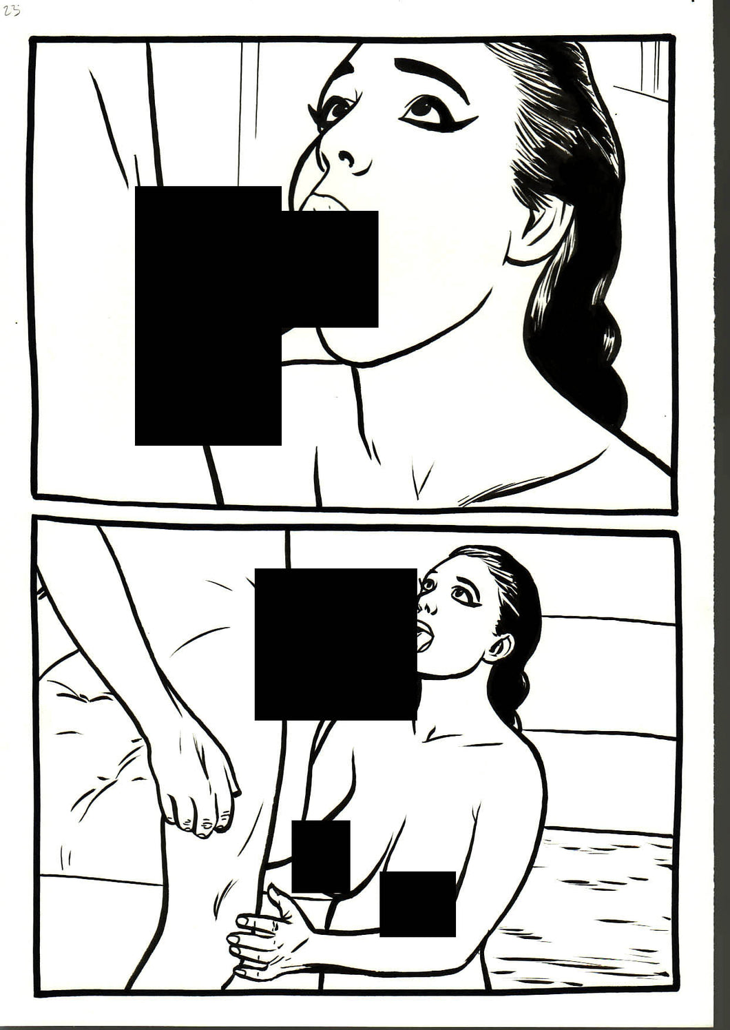 Lethal Desire #3 - Page 22 - Original Art
