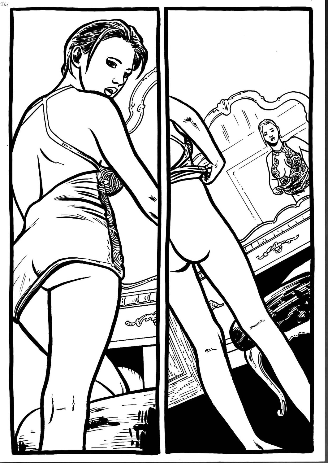 O #1 - Page 23 - Original Art