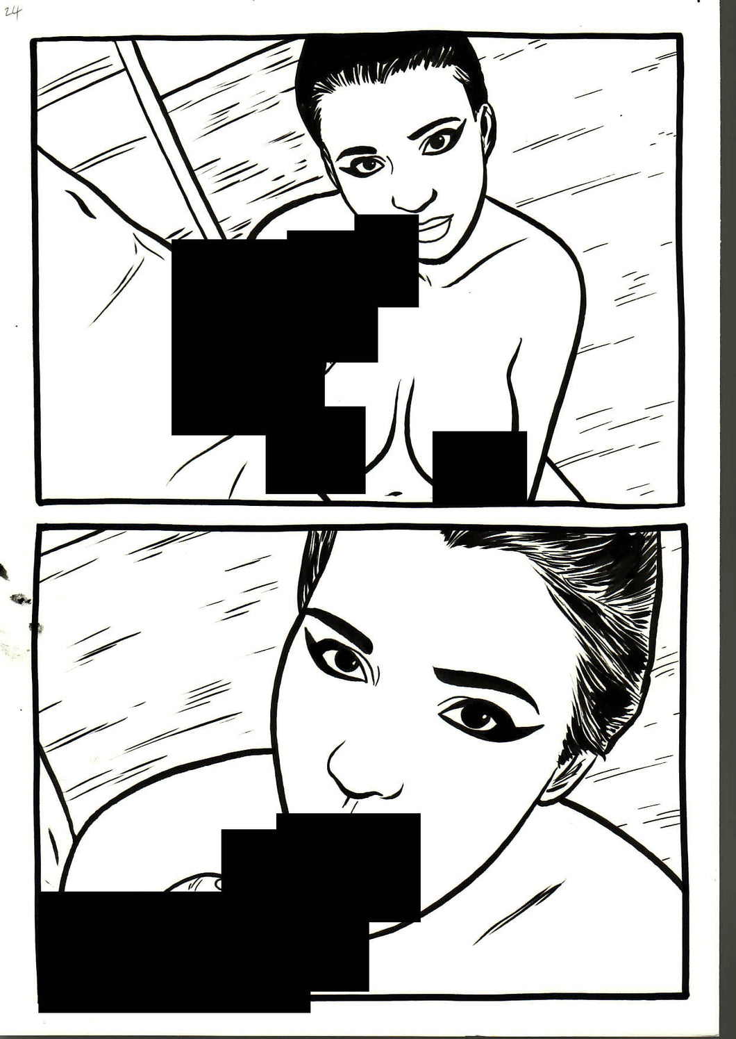 Lethal Desire #3 - Page 23 - Original Art