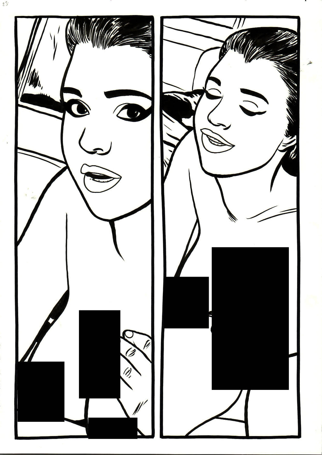 Lethal Desire #3 - Page 24 - Original Art