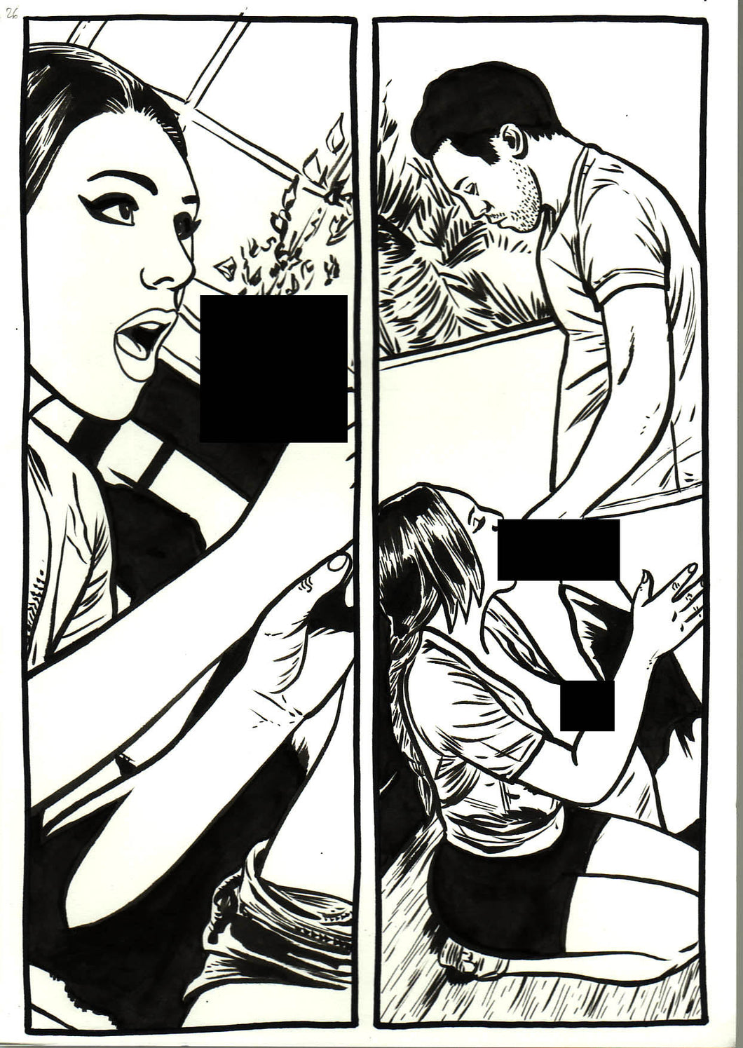 Lethal Desire #2 - Page 24 - Original Art