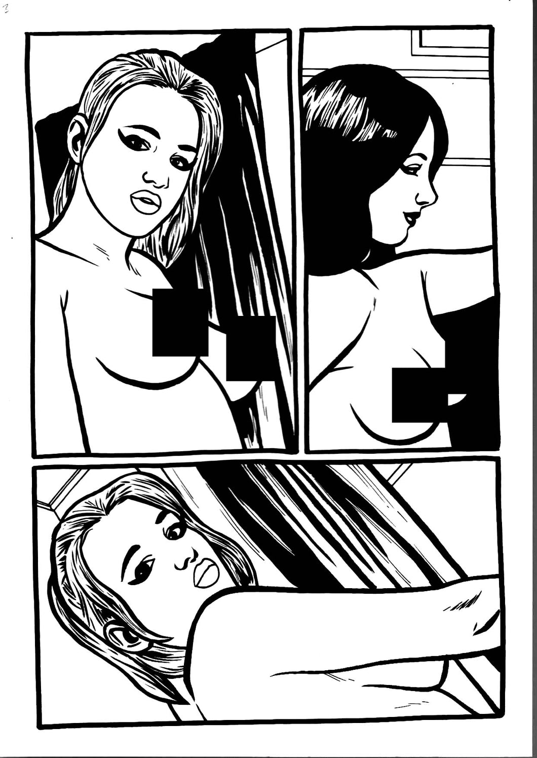O #3 - Page 28 - Original Art