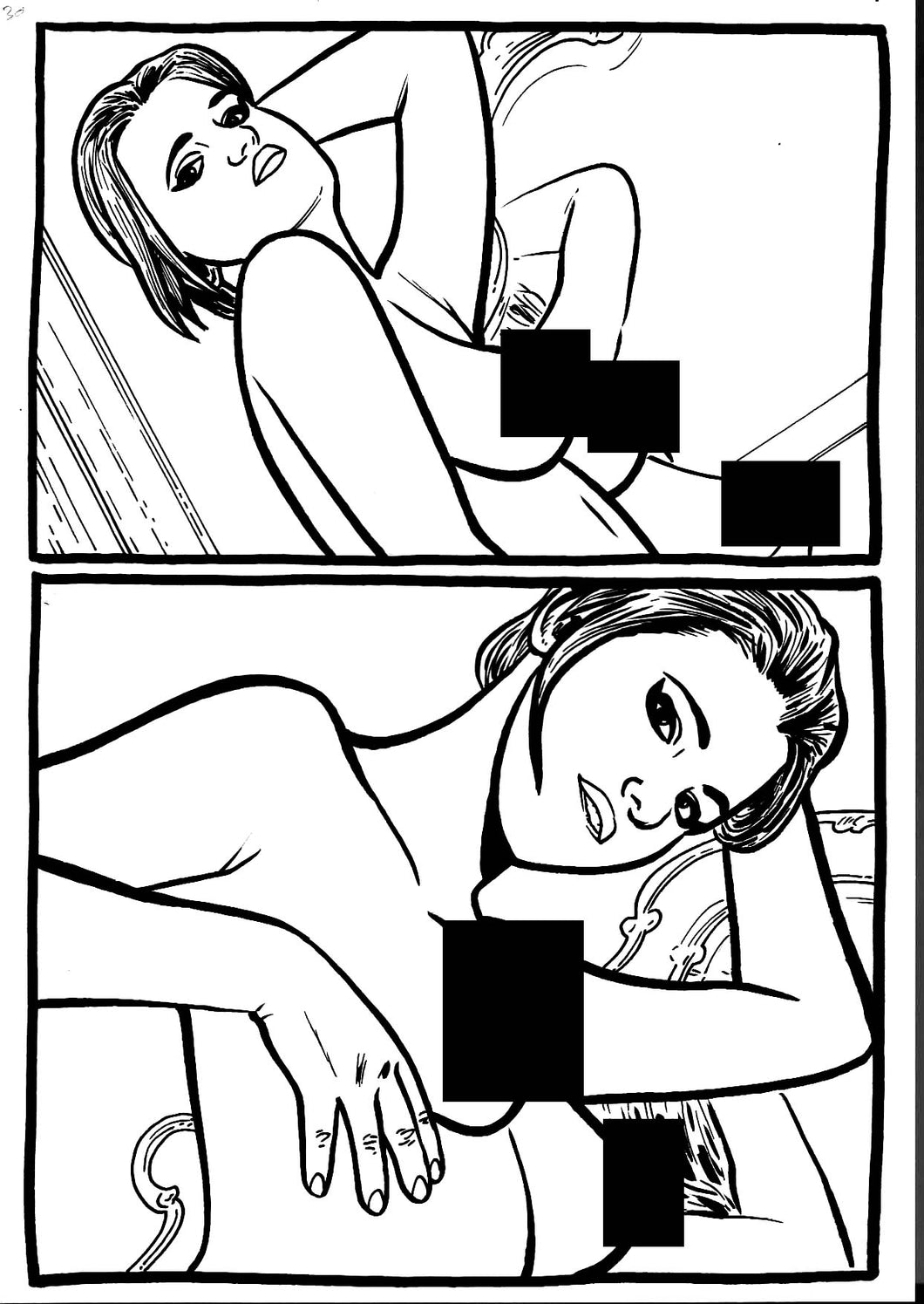 O #1 - Page 28 - Original Art