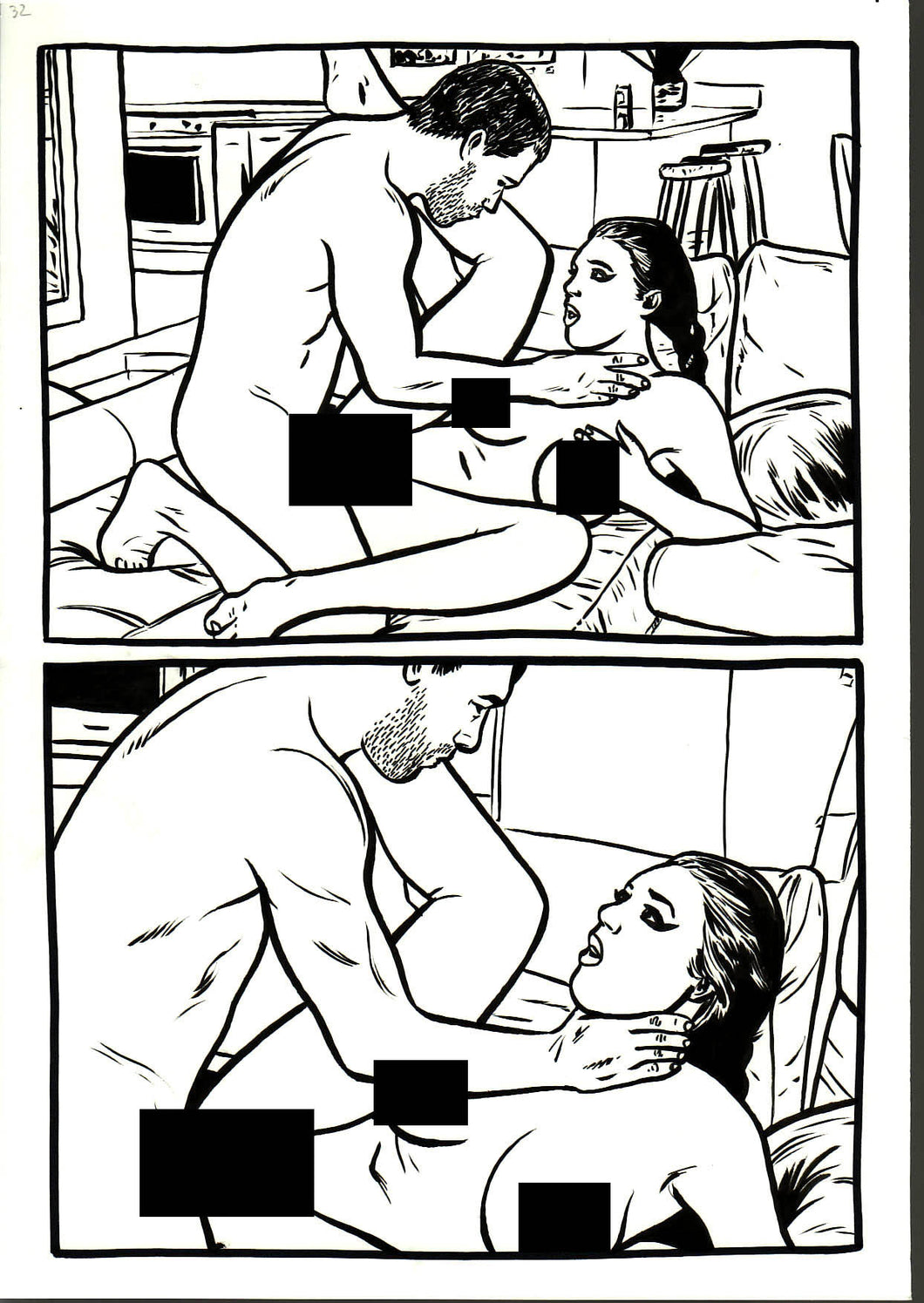 Lethal Desire #3 - Page 29 - Original Art