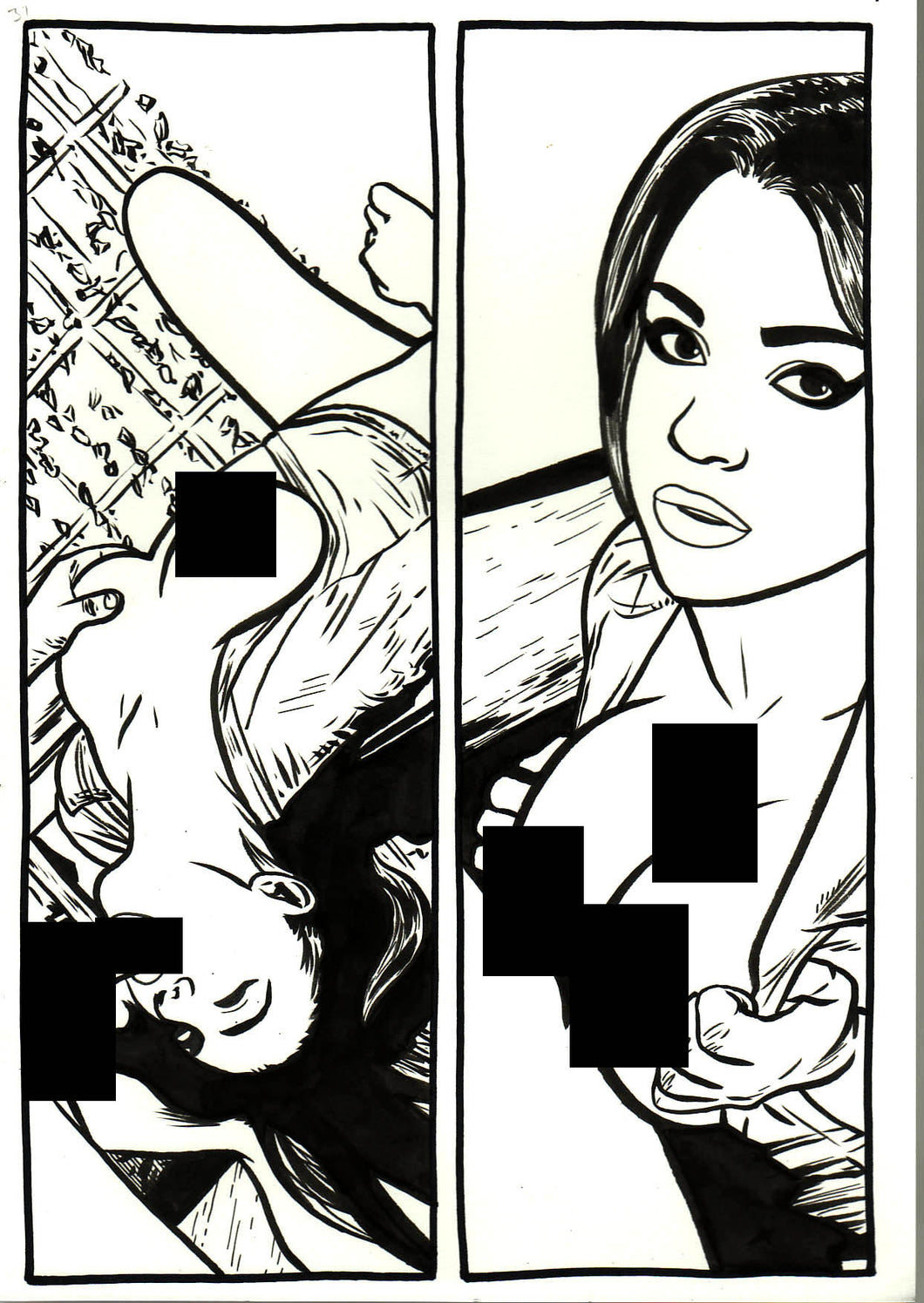 Lethal Desire #2 - Page 29 - Original Art