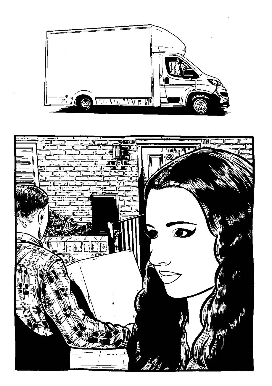 Flutters #1 - Page 2 - Original Art