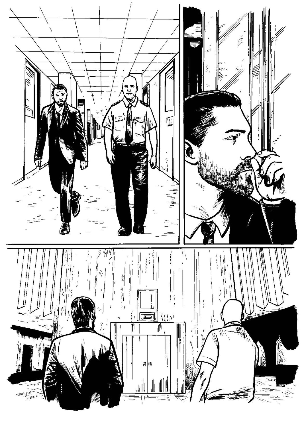 Bad Girl Comics Anthology: Subject 0451 - Page 2 - Original Art