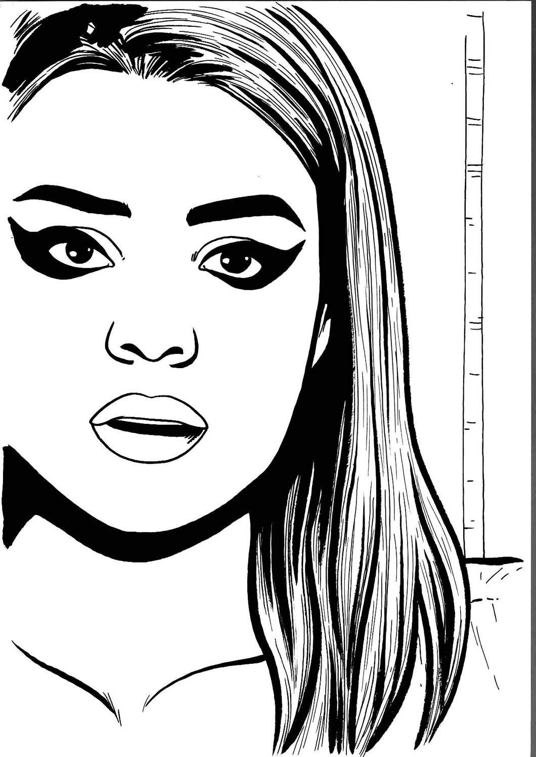 Lethal Desire Pin-Up Book #1 - Page 2 - Original Art