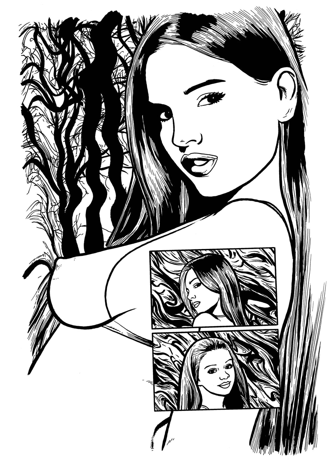 Jungle Captive #3 - Story Page 24 - Original Art