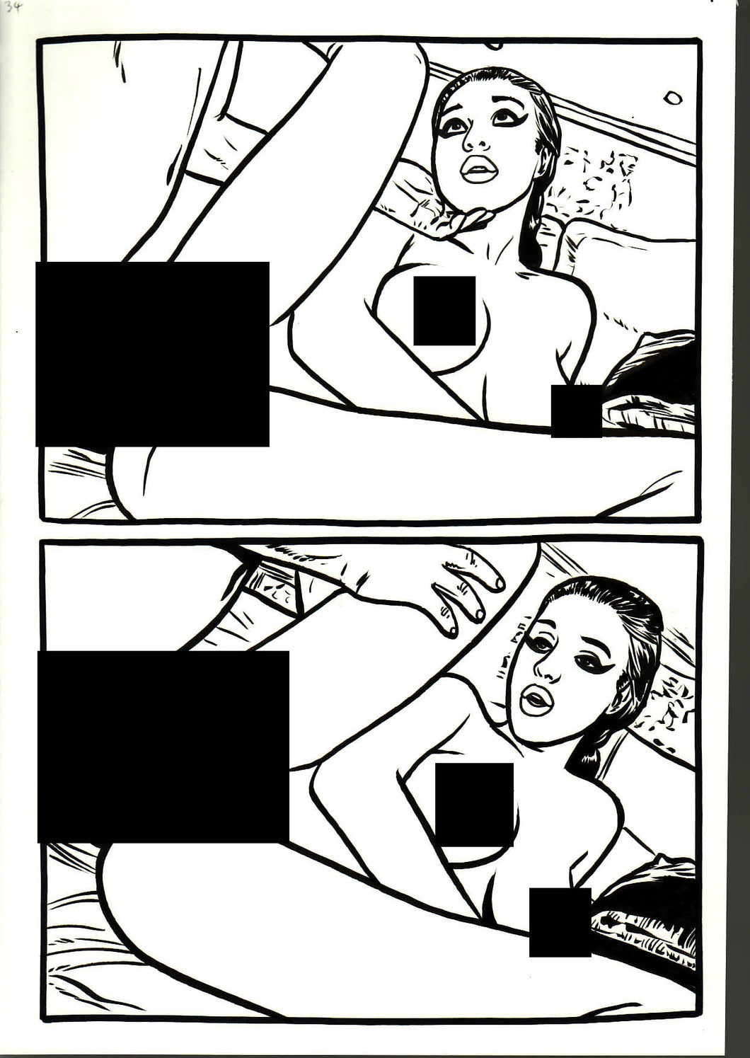 Lethal Desire #3 - Page 31 - Original Art