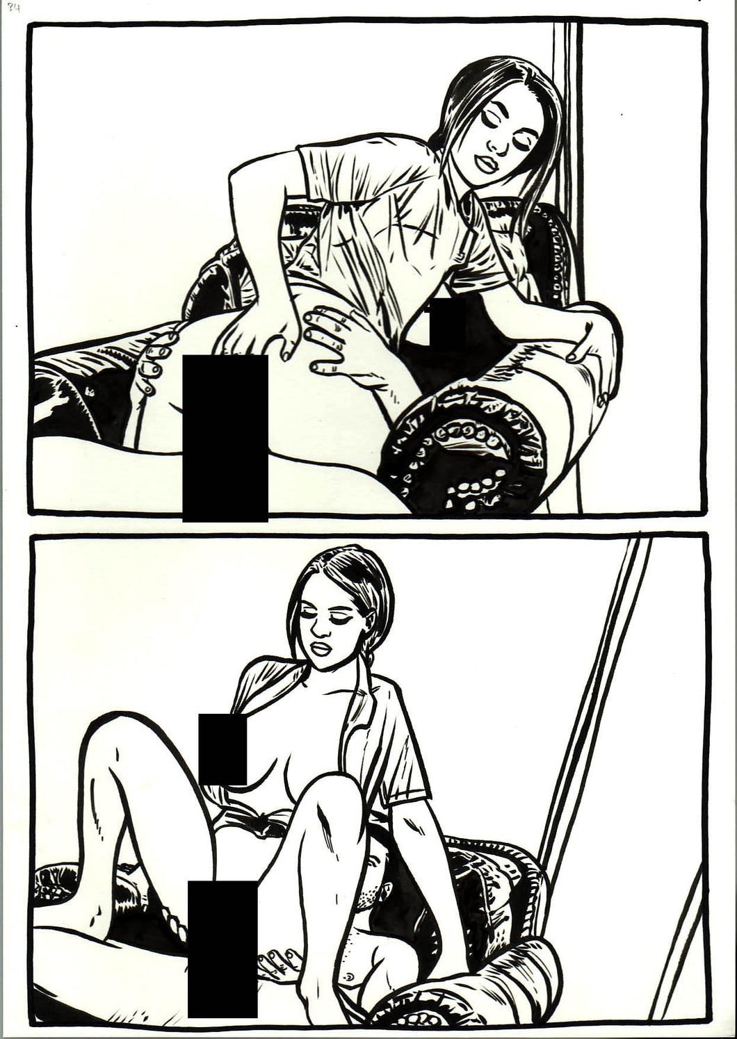 Lethal Desire #2 - Page 32 - Original Art