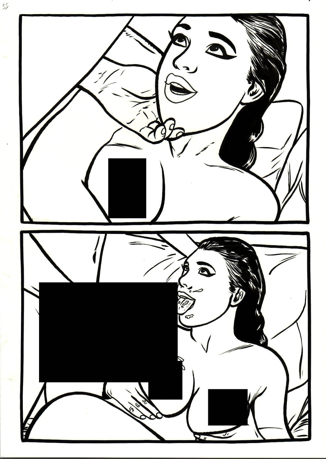 Lethal Desire #3 - Page 32 - Original Art