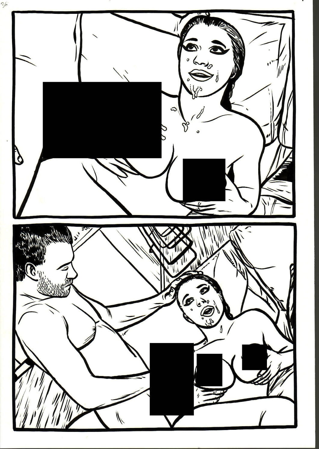 Lethal Desire #3 - Page 33 - Original Art