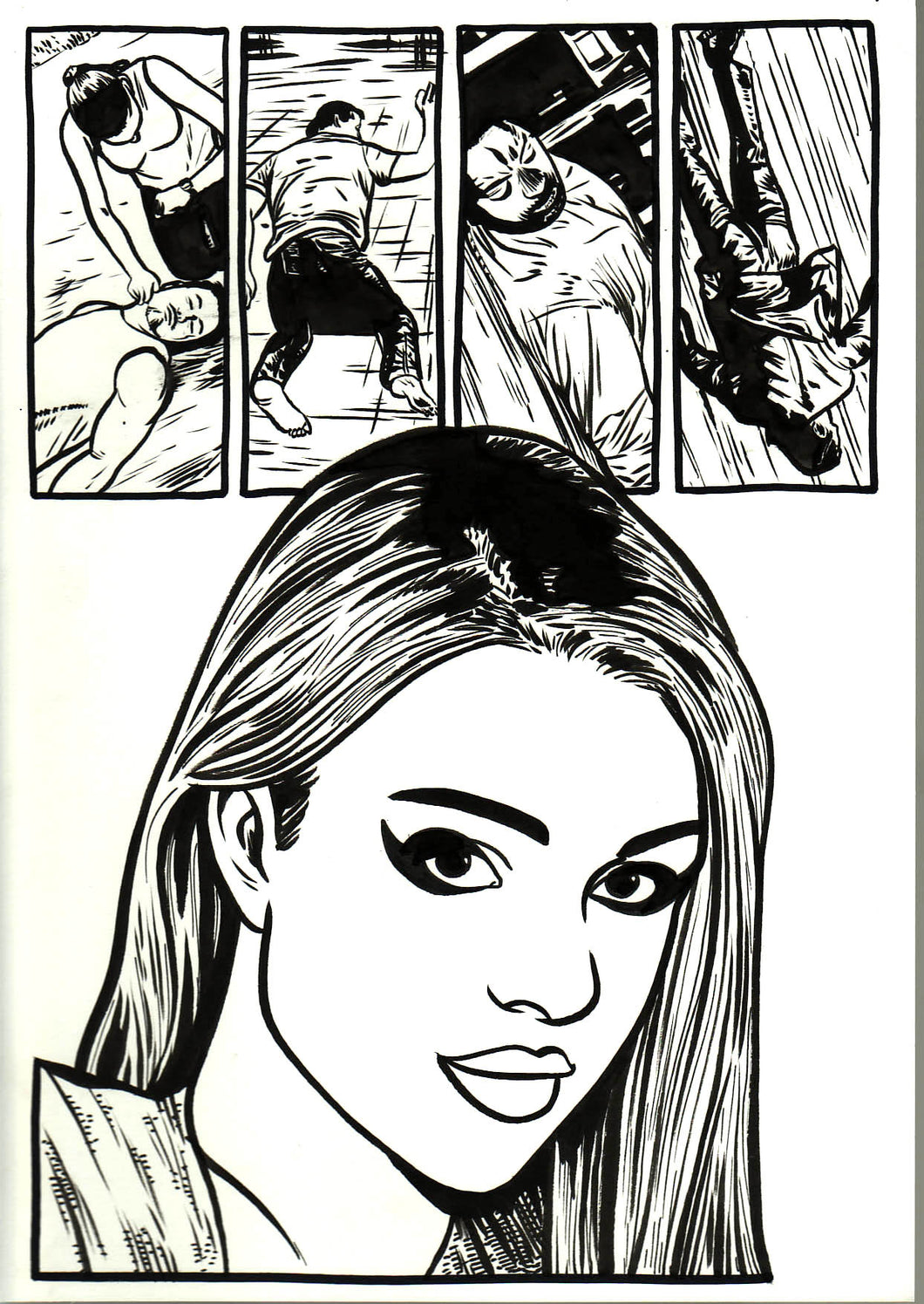 Lethal Desire #2 - Page 35 - Original Art