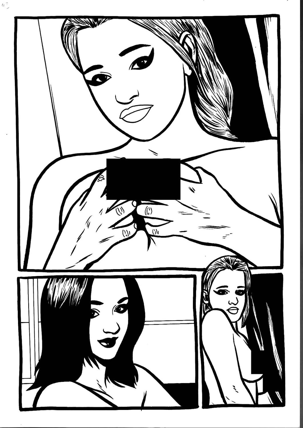 O #3 - Page 38 - Original Art