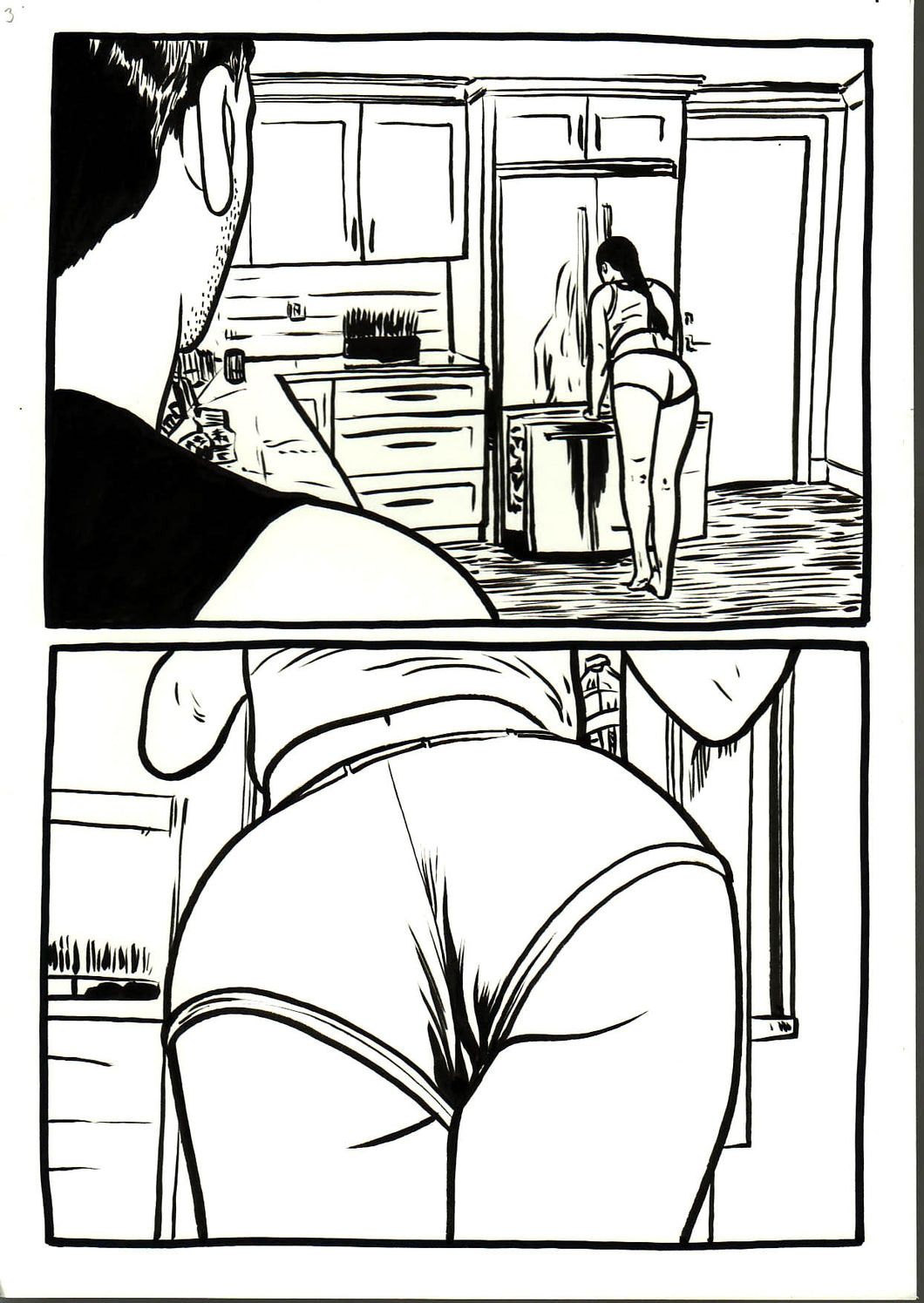 Lethal Desire #3 - Page 3 - Original Art