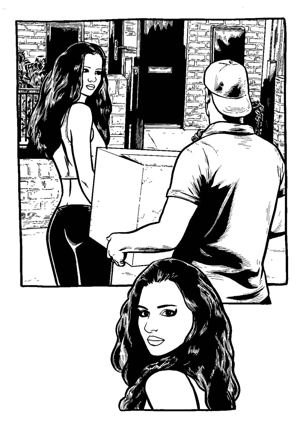 Flutters #1 - Page 3 - Original Art