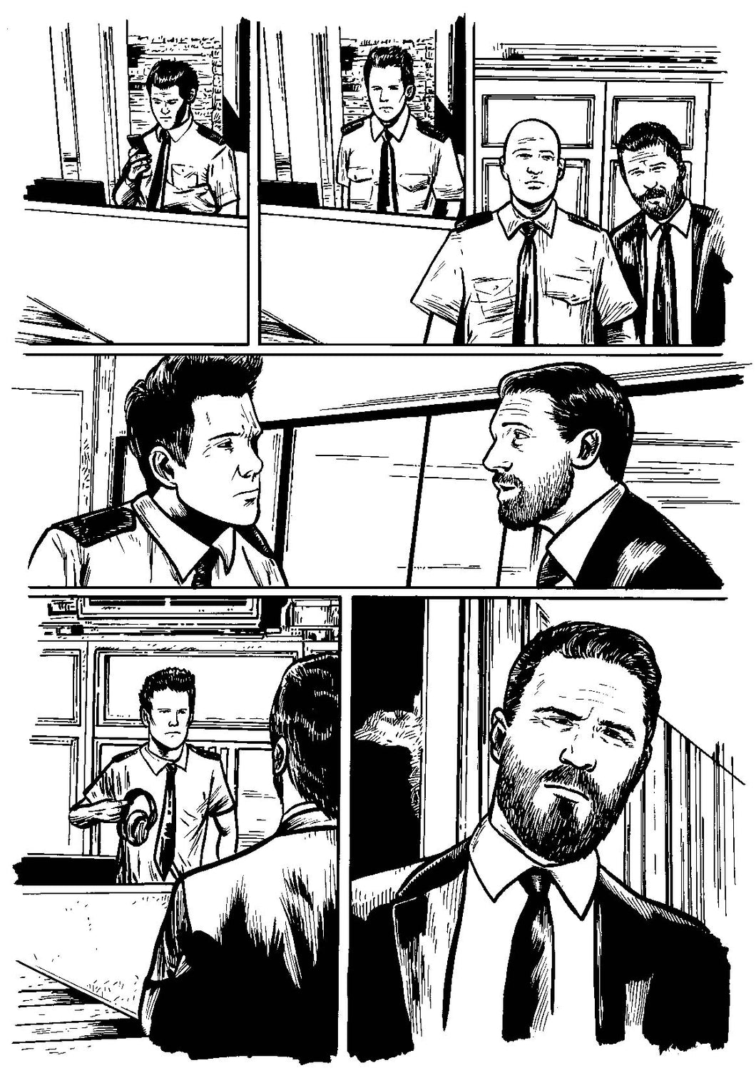 Bad Girl Comics Anthology: Subject 0451 - Page 3 - Original Art