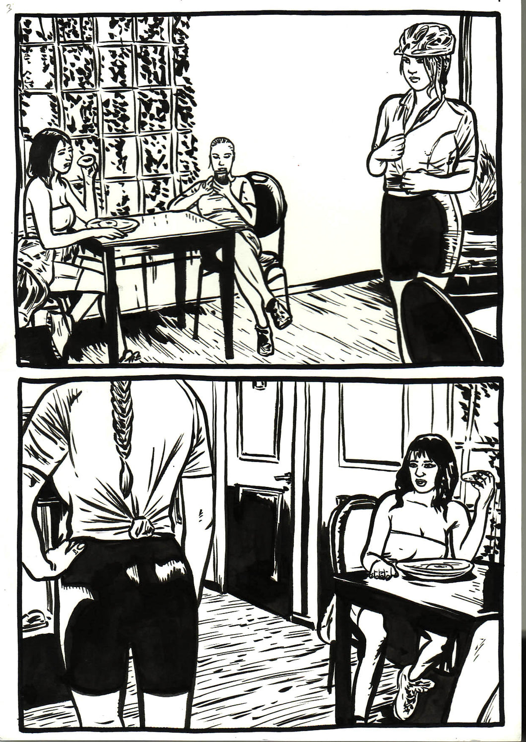 Lethal Desire #2 - Page 3 - Original Art
