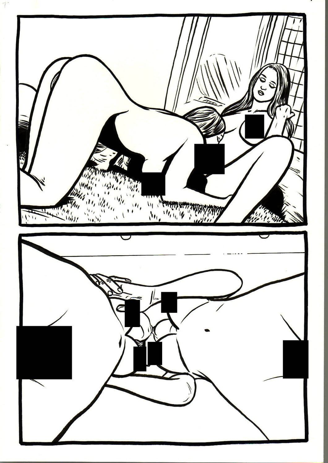 Lethal Desire #3 - Page 41 - Original Art