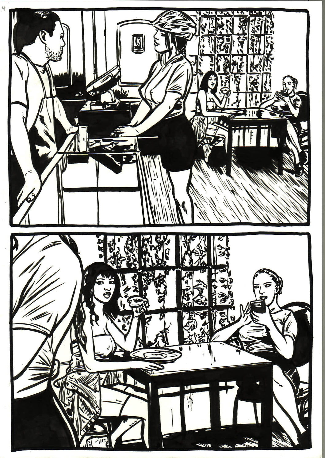 Lethal Desire #2 - Page 4 - Original Art