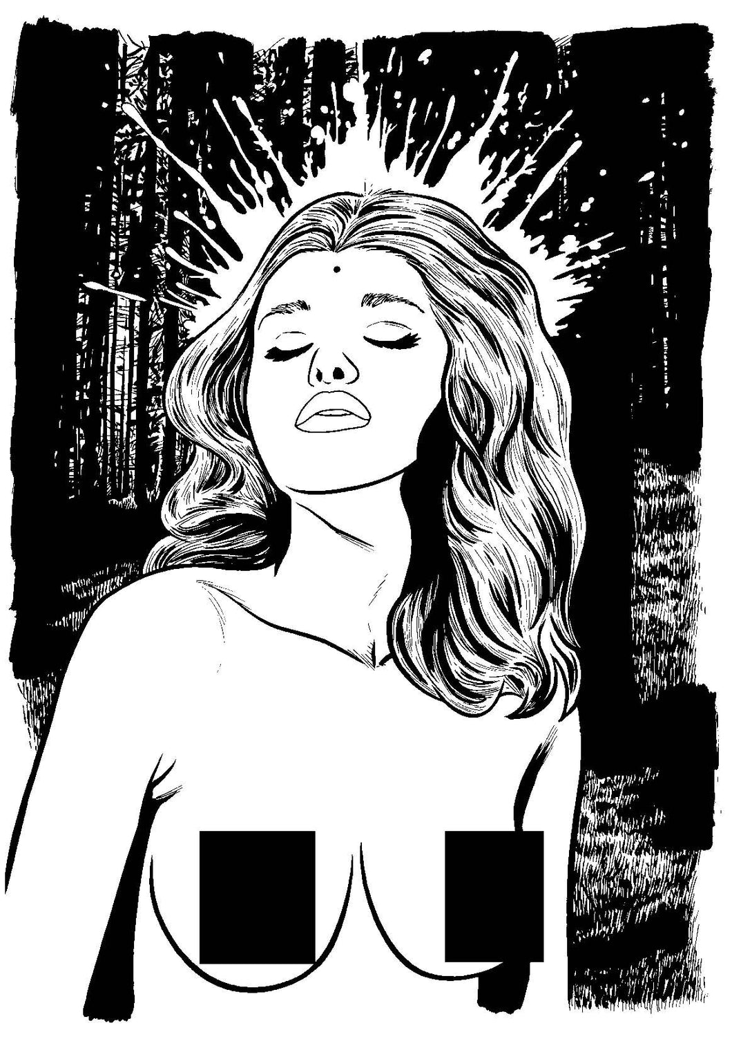 Jungle Captive Bad Girls Special #1 - Page 4 - Original Art