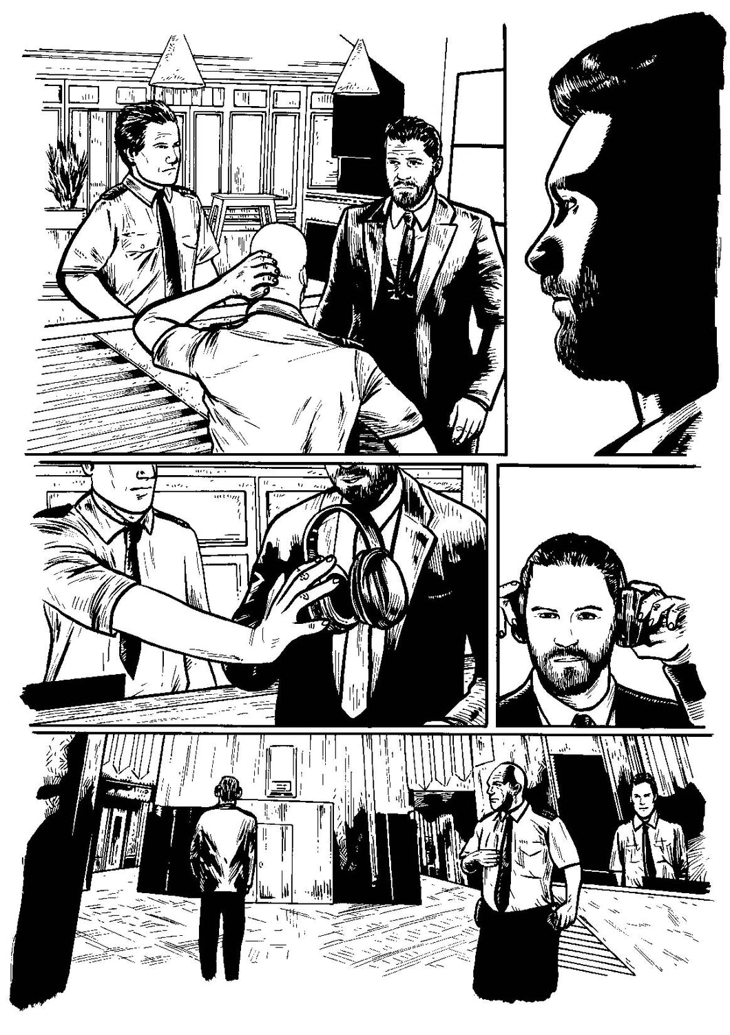 Bad Girl Comics Anthology: Subject 0451 - Page 4 - Original Art