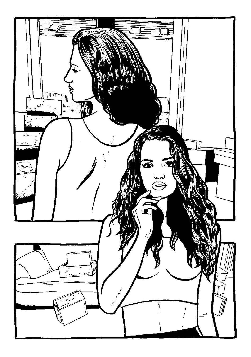 Flutters #1 - Page 5 - Original Art