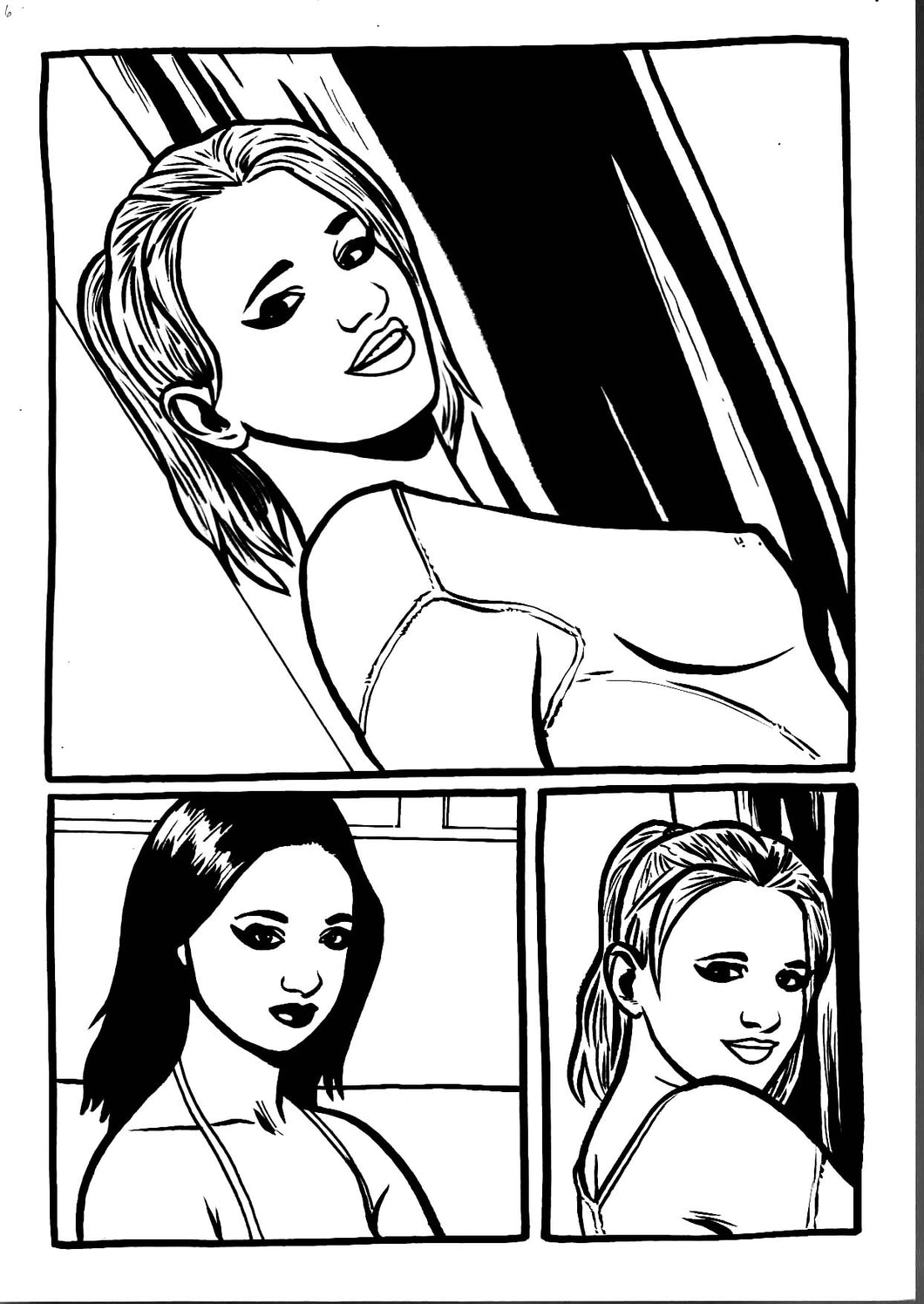 O #3 - Page 6 - Original Art