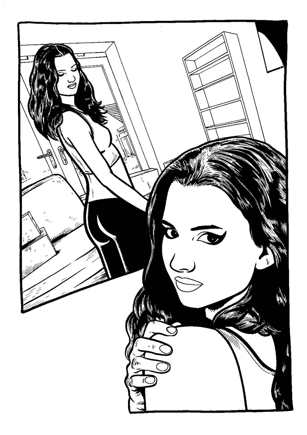 Flutters #1 - Page 6 - Original Art