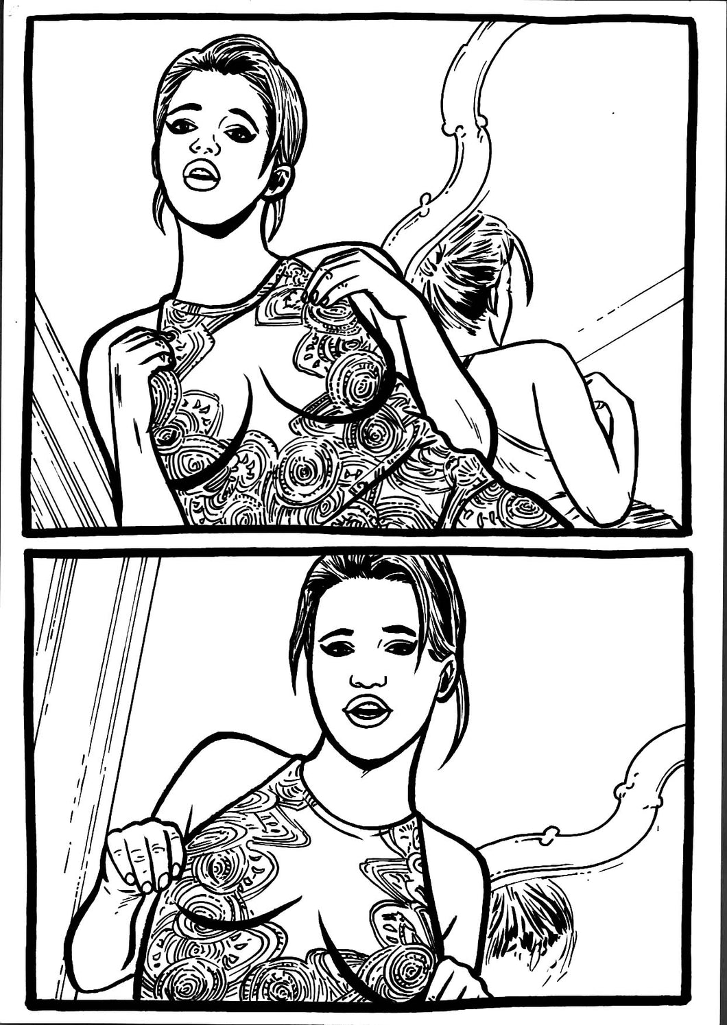 O #1 - Page 6 - Original Art