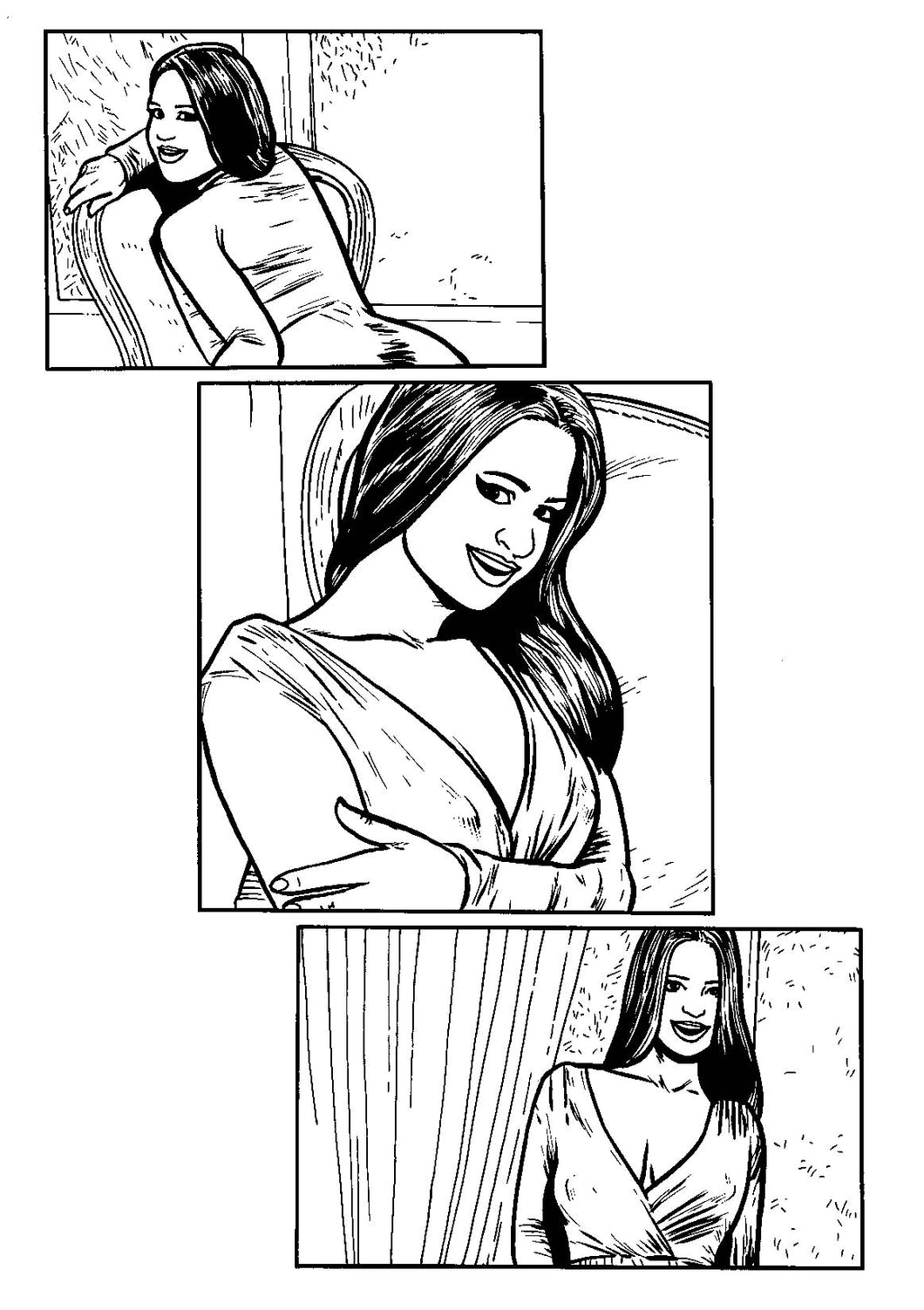Model Behavior #3 - Page 3 - Original Art