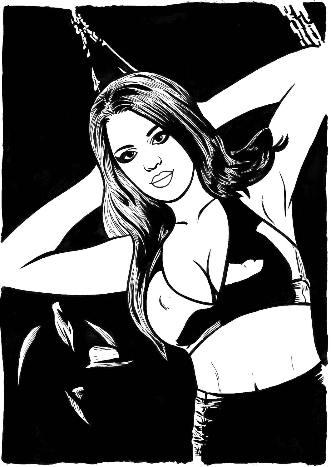 Lethal Desire Pin-Up Book #2 - Page 6 - Original Art