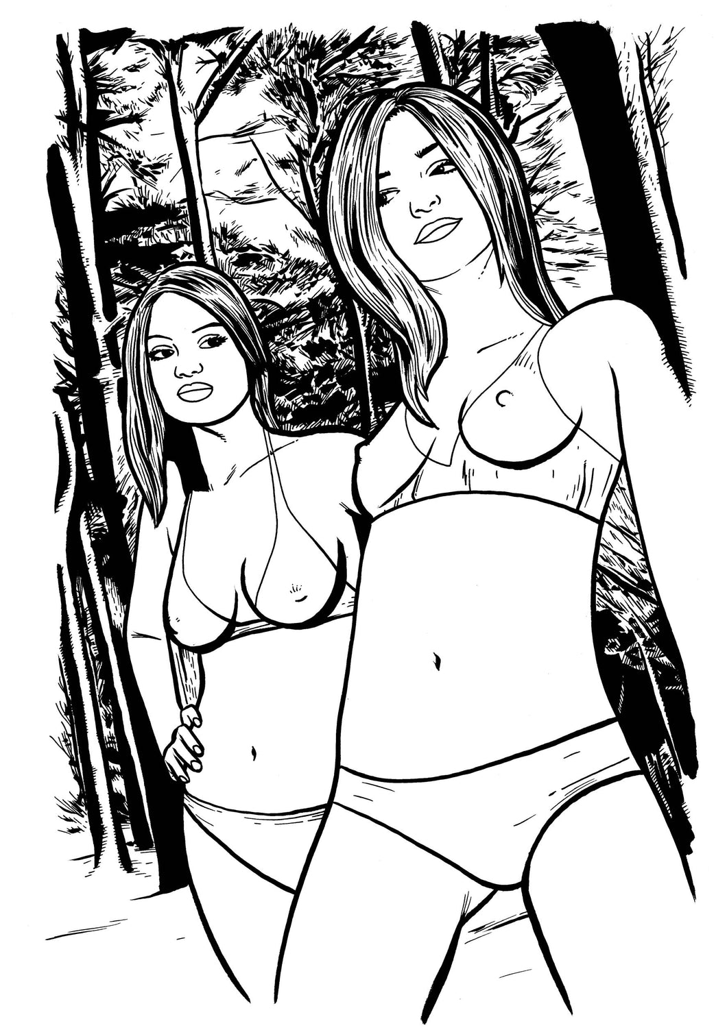 Jungle Captive #3 - Story Page 01 - Original Art