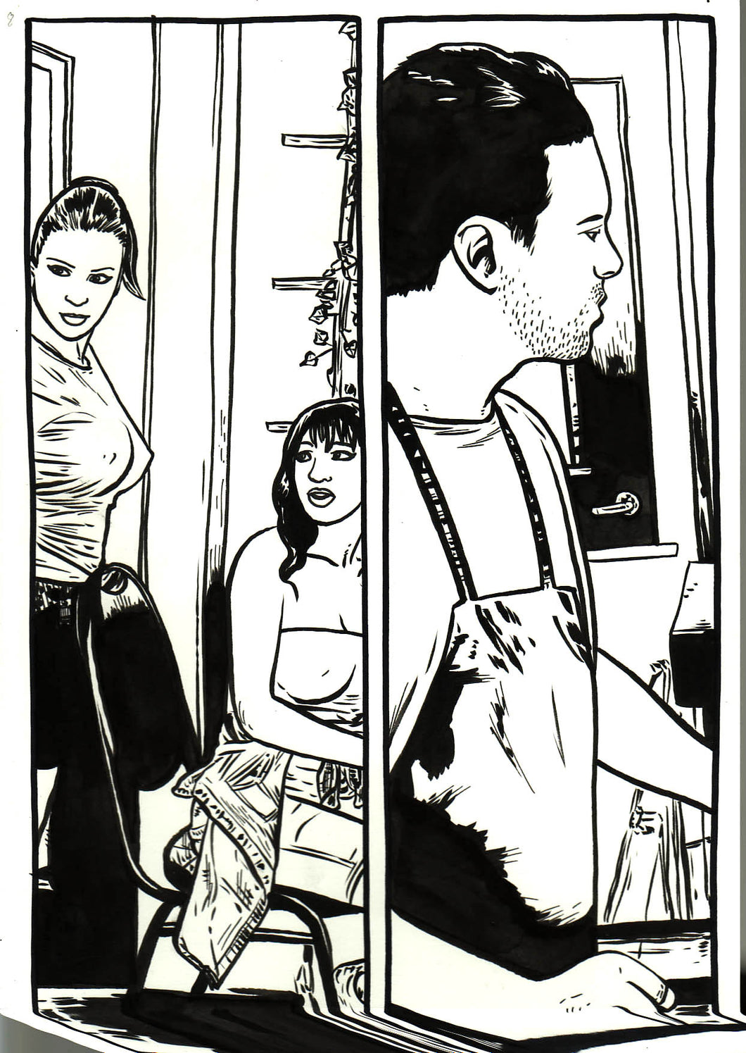 Lethal Desire #2 - Page 7 - Original Art