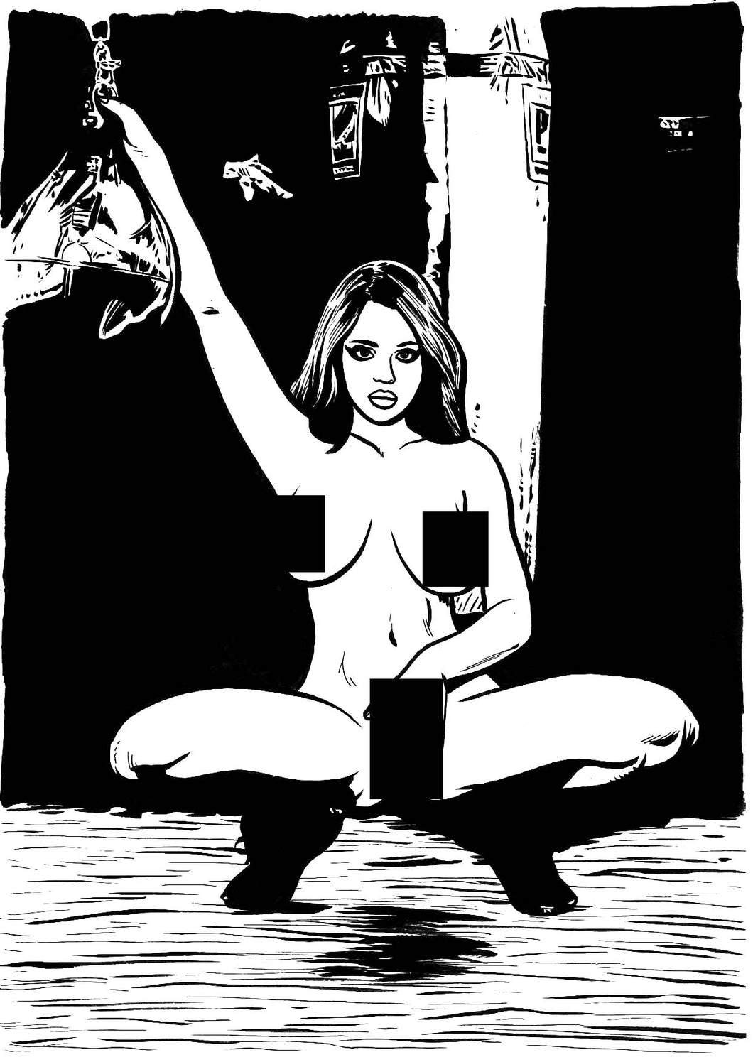 Lethal Desire Pin-Up Book #2 - Page 7 - Original Art