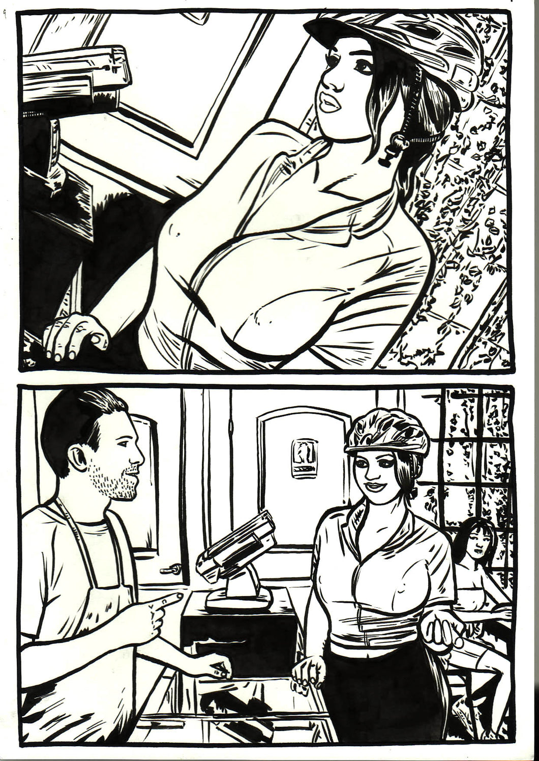 Lethal Desire #2 - Page 8 - Original Art