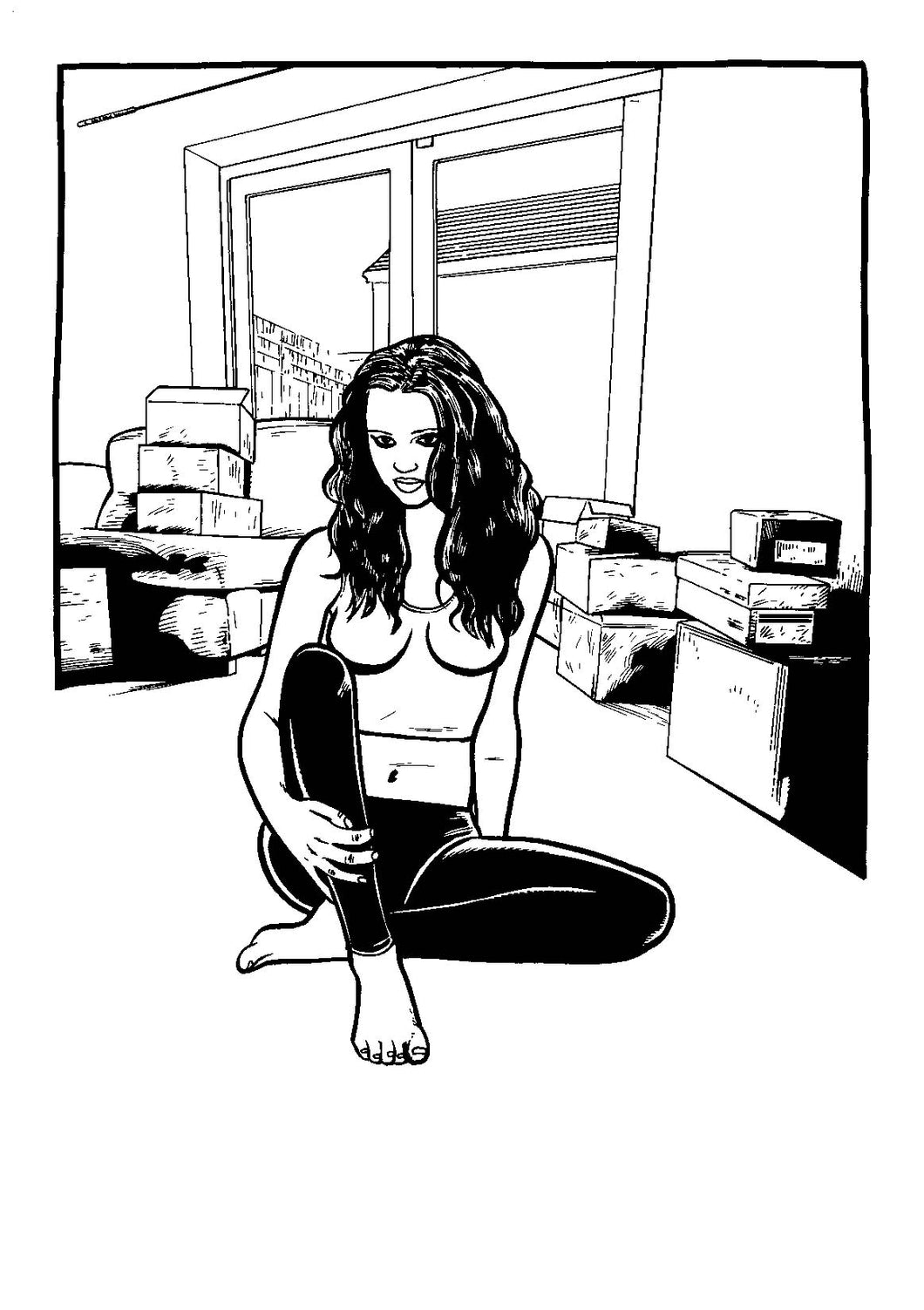 Flutters #1 - Page 8 - Original Art