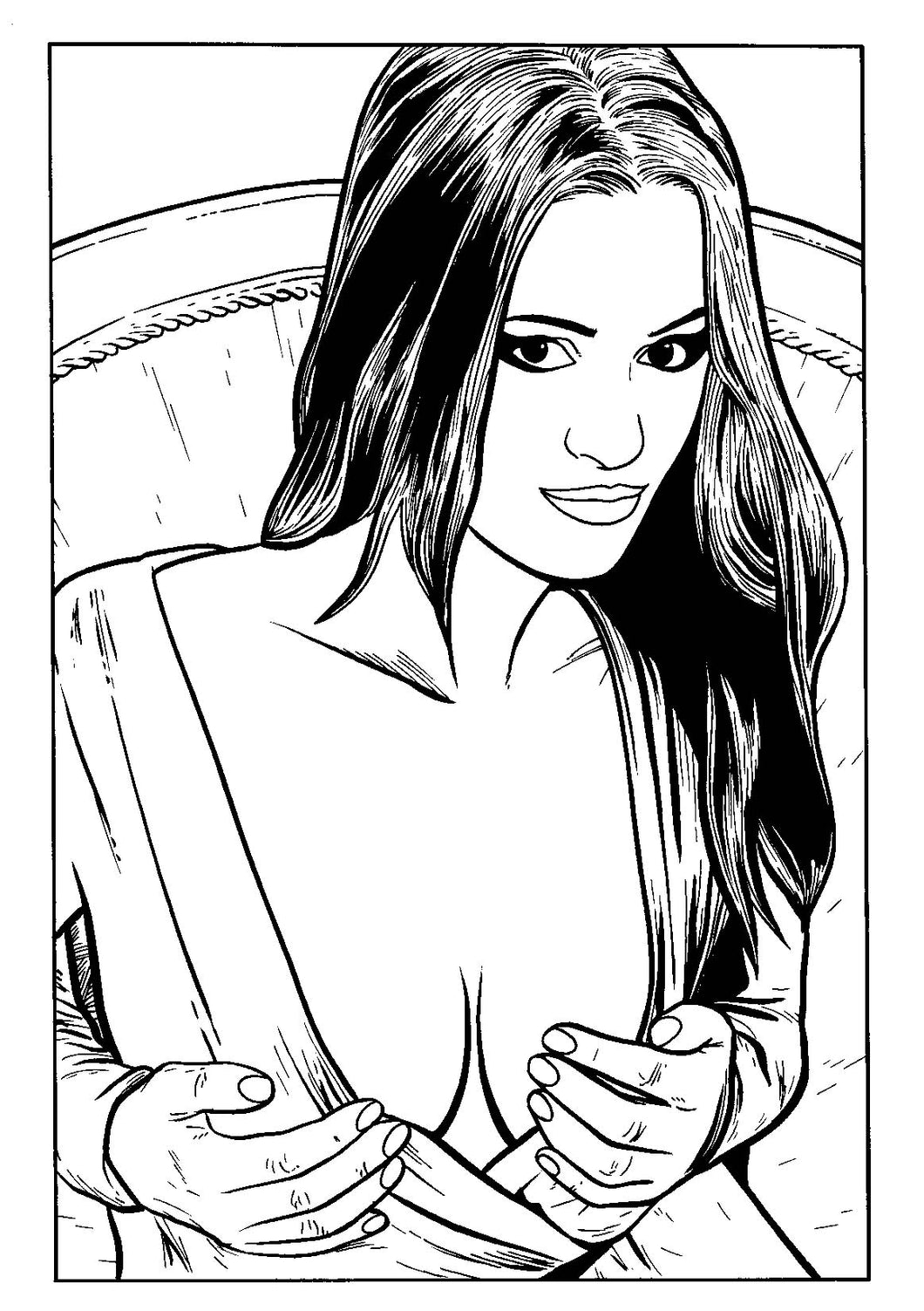 Model Behavior #3 - Page 5 - Original Art