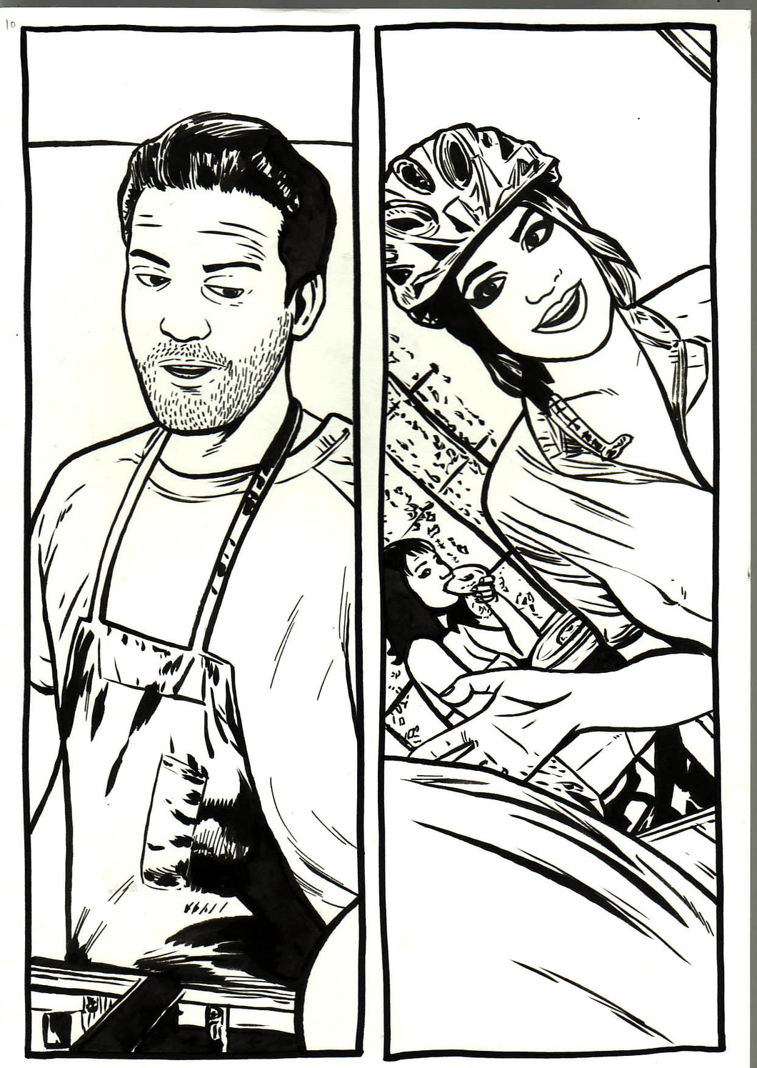 Lethal Desire #2 - Page 9 - Original Art