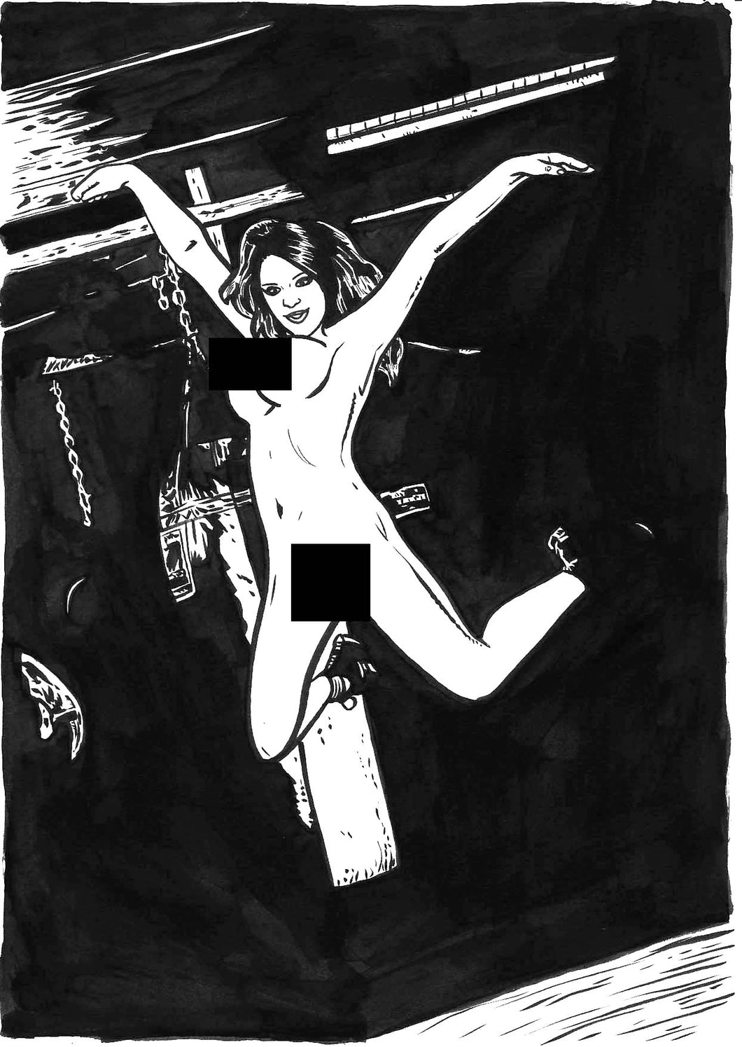 Lethal Desire Pin-Up Book #2 - Page 9 - Original Art
