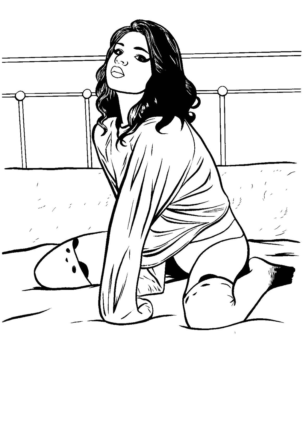 Model Behavior Volume 2 Trade Paperback - Cover - Original Art