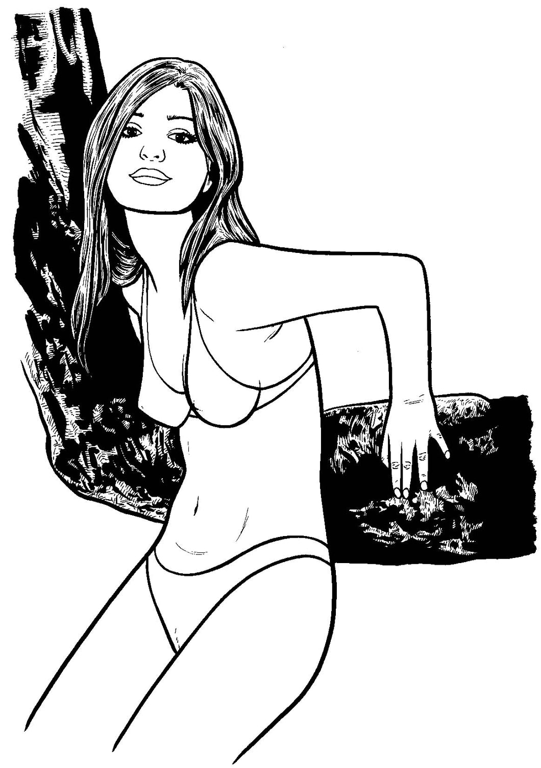 Jungle Captive Brave New World #1 - Variant Cover - Original Art