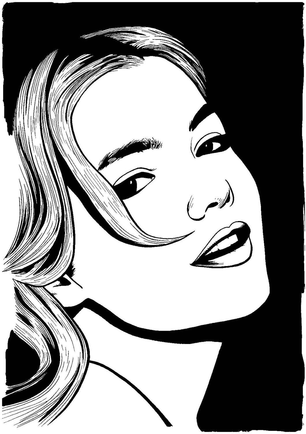 Model Behavior #5 - Cover B - Original Art